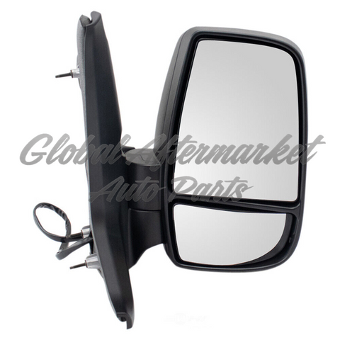 DOOR MIRROR RH POWER TEXTURED SHORT ARM 12 PIN CONNECTOR W/SIGNAL/BLIND SPOT/POWER FOLD FOR MEDIUM/HIGH ROOF