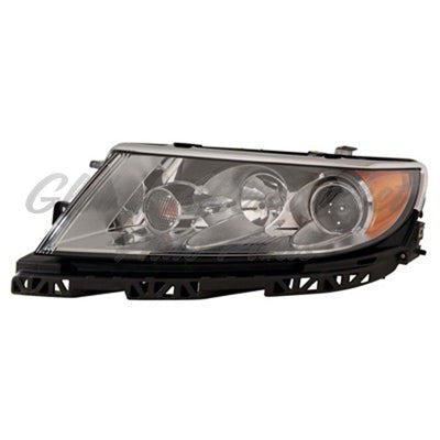 HEAD LAMP LH BLACK BEZEL W/SPORT APPEARANCE PKG CAPA