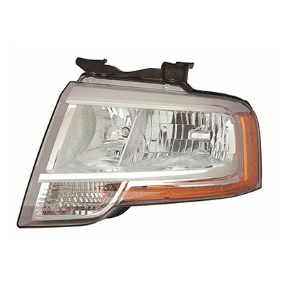 HEAD LAMP LH W/O PROJECTOR/COMPLEX REFLECTOR BLACKOUT HQ