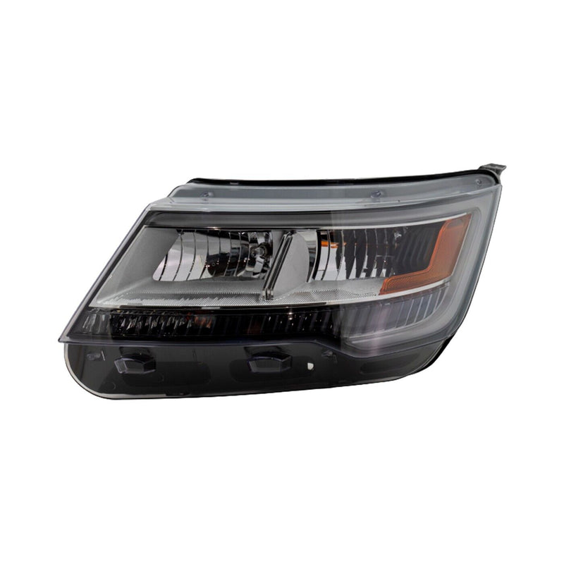 HEAD LAMP LH BLACK HOUSING HQ