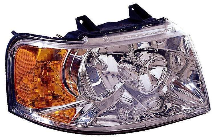 HEAD LAMP RH CHROME W/O OFF ROAD PKG HQ