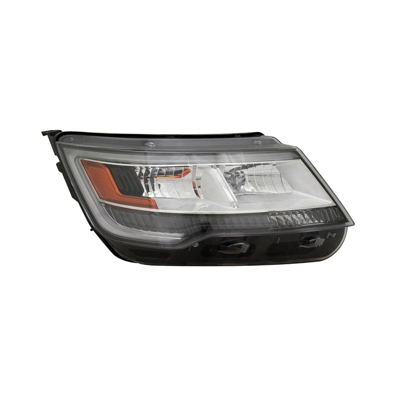 HEAD LAMP RH HID BASE MODEL CAPA