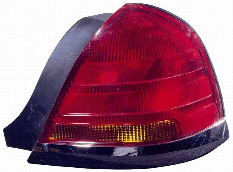 TAIL LAMP RH (BLACK MOULDING SPORT-2 BULB-RED) HQ