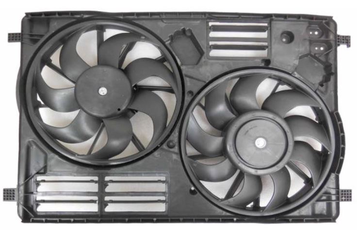 COOLING FAN ASSY DUAL 1.5L TURBO/2L W/O TOWING PKG