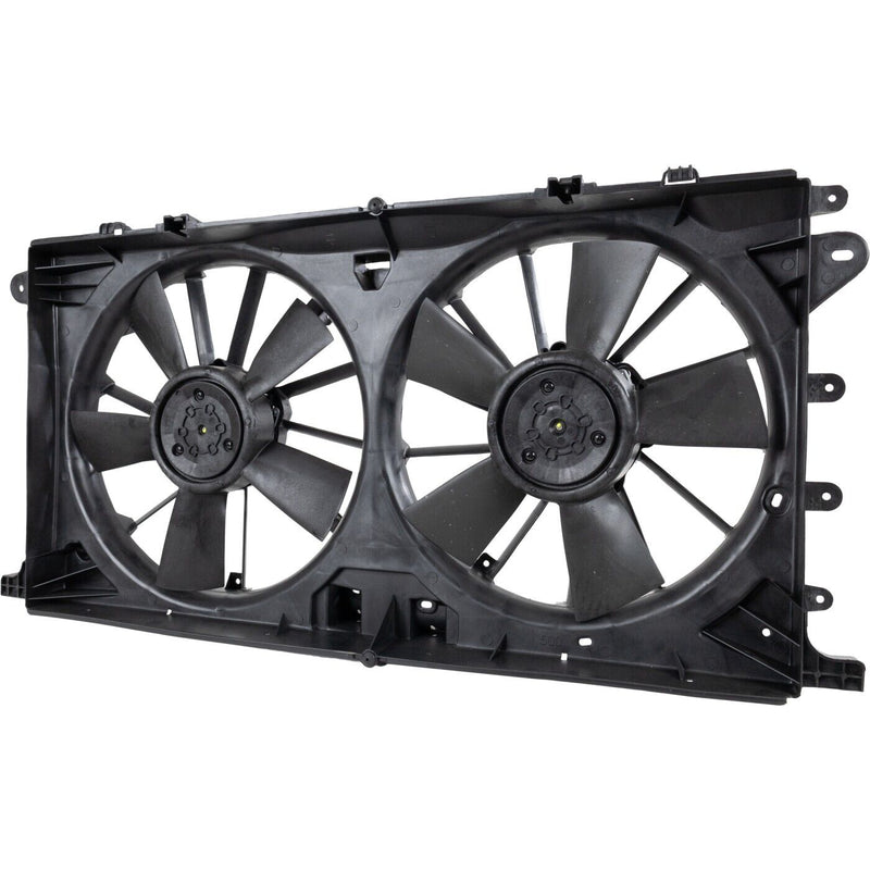 RADIATOR CONDENSER FAN ASSY W/ DUAL FAN ASSY / HEAVY DUTY W/O TOW PKG