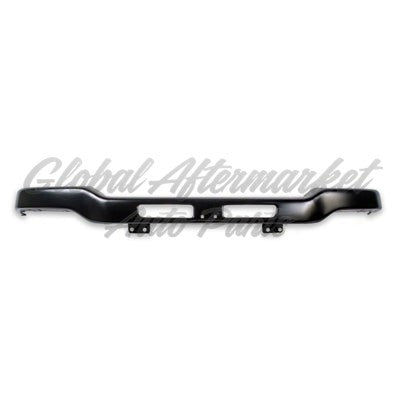 BUMPER FR W/BRACKET/TWO AIR OPENINGS PAINTED BLACK STEEL