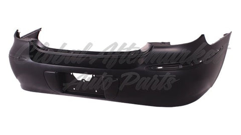 BUMPER RR PRIMED W/CHROME PKG W/O SENSOR CX/CXL/CXS MODEL