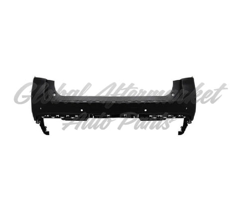 BUMPER RR PRIMED PTM W/BLIND SPOT/SENSOR