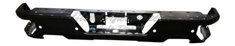 BUMPER FACE BAR RR STEEL PTM W/BLIND SPOTS DUAL EXHAUST