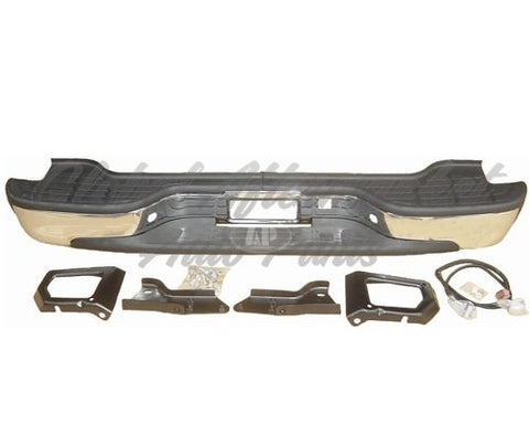 BUMPER ASSY RR (STEP BUMPER) CHROME