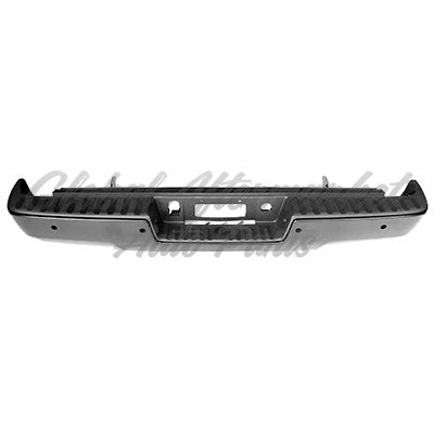BUMPER RR ASSY BLACK W/O CORNER STEP W/SENSOR