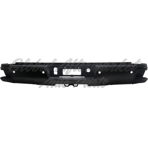 BUMPER RR ASSY BLACK PTM W/SENSOR