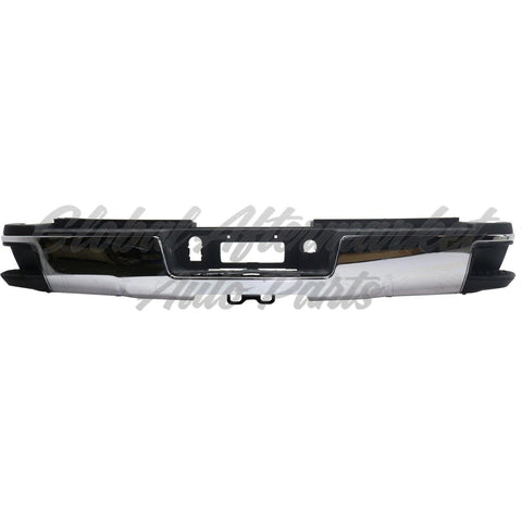BUMPER RR ASSY CHROME W/SENSOR