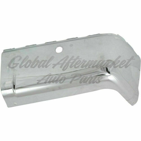 BUMPER END RR RH CHROME W/SENSOR
