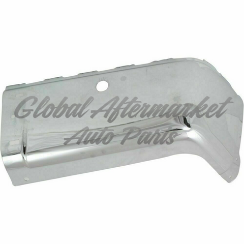 BUMPER END RR RH CHROME W/SENSOR