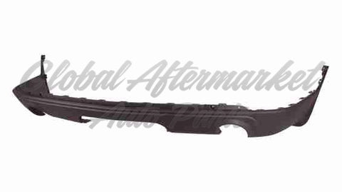 BUMPER RR LOWER DARK GRAY W/DUAL EXHAUST HOLE W/O TOW W/O SENSOR