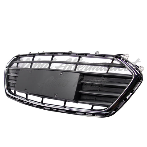GRILLE UPPER BLACK W/CHROME BAR MEXICO BUILT