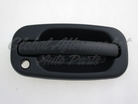 DOOR HANDLE FR RH OUTER BLACK (W/KEY HO)