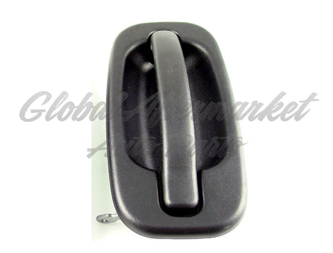 DOOR HANDLE FR RH OUTER TEXTURED W/O BODY CLADDING/KEYHOLE