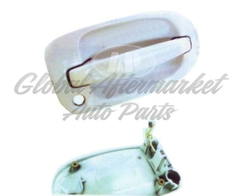 DOOR HANDLE FR RH OUTER BLACK (W/KEY HO)