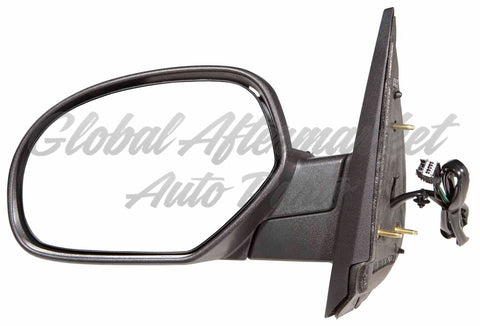 DOOR MIRROR LH POWER HTD PTM W/O OFFROAD W/O COURTESY W/O SIGNAL