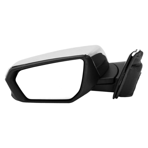 DOOR MIRROR LH POWER W/O SIGNAL CHROME