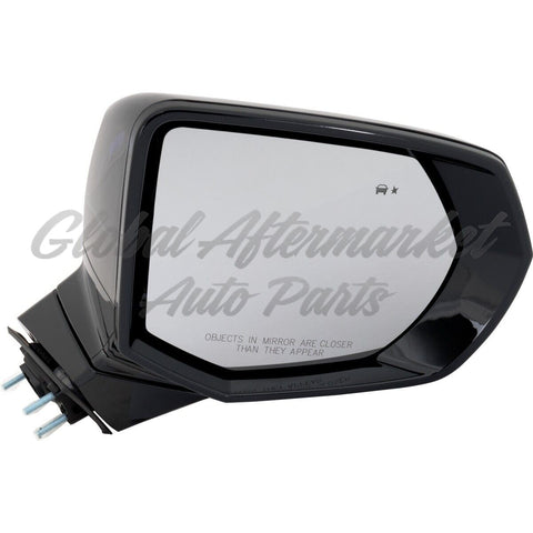 DOOR MIRROR RH POWER PTM HTD W/BLIND SPOT
