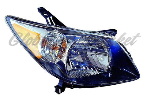 HEAD LAMP RH BLACK HOUSING HQ