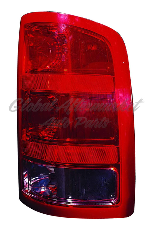 TAIL LAMP RH EXCLUDE BASE/DUALLY/DENALI W/O DARK RED TRIM W/LARGE 3047 BACK-UP BULB CAPA
