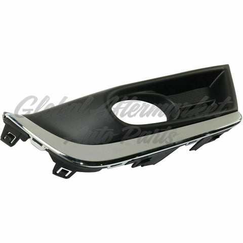 FOG LAMP BEZEL FR RH BLACK W/CHROME TRIM