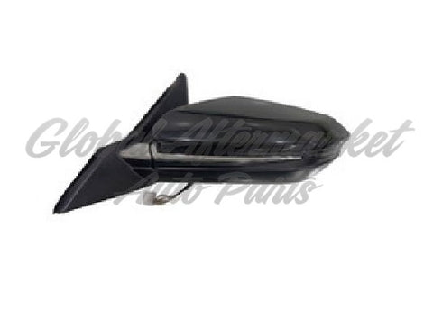 DOOR MIRROR LH POWER PTM HTD W/BLIND SPOT/SIGNAL