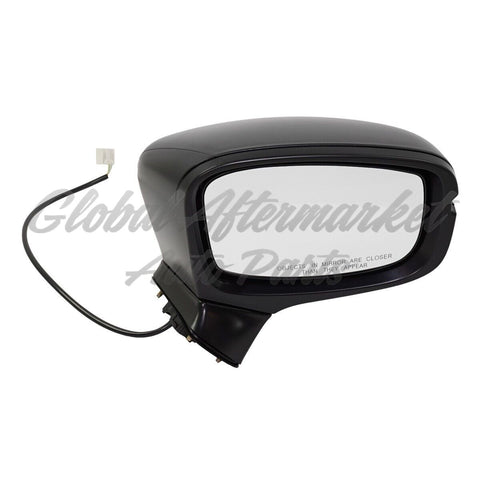 DOOR MIRROR RH POWER TEXTURED W/O SIGNAL MANUAL FOLD