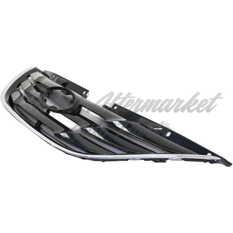 GRILLE MATTE BLACK W/CHROME MLDG EXCLUDE HYB