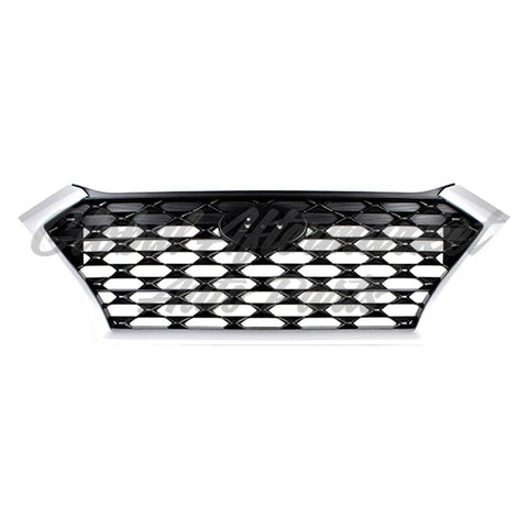 GRILLE PTD BLACK W/SILVER FRAME W/O CAMERA