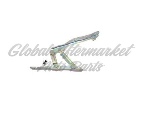 HOOD HINGE LH STEEL CHROME