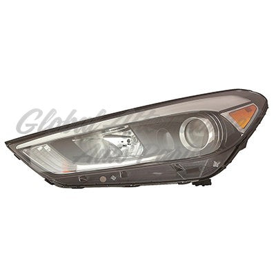 HEAD LAMP LH HALOGEN W/O LED CAPA