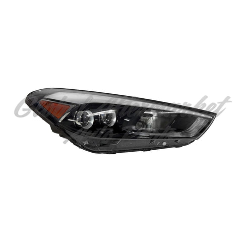 HEAD LAMP RH HALOGEN W/LED