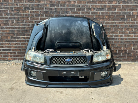 JDM Subaru Forester Cross Sport Front End Conversion Bumper Lip Headlights Fenders Grille Fogs 2003-2005 SG5