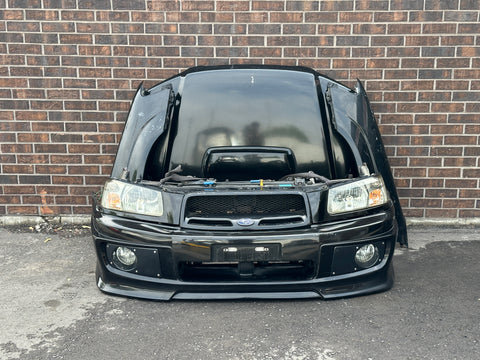 JDM Subaru Forester Cross Sport Front End Conversion Bumper Lip Headlights Fenders Grille Fogs 2003-2005 SG5