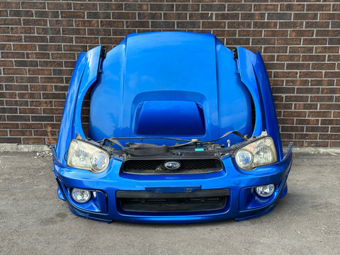 JDM Subaru Impreza WRX STi Bumper HID Headlights Grille Fenders Hood 2004-2005