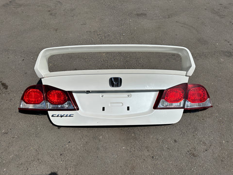 JDM 2009-2011 Honda Civic/Acura CSX Rear End Conversion Trunk Spoiler Trunk Light