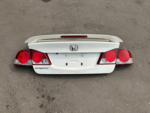 JDM 2006-2008 Honda Civic/Acura CSX Rear Trunk Spoiler + TailLights