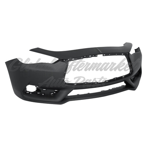 BUMPER FR PRIMED PTM W/O PARK ASSIST SENSOR