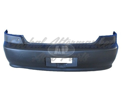BUMPER RR UPPER PRIMED LOWER TEXTURED CENTER