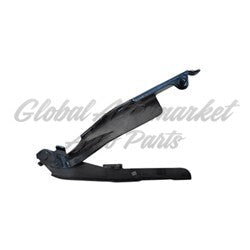 HOOD HINGE LH BLACK STEEL