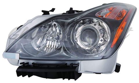 HEAD LAMP LH HID W/DARK TITANIUM BEZEL HQ