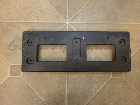 LICENSE PLATE BRACKET FR W/O MOUNTING HARDWARE EXCLUDE EV