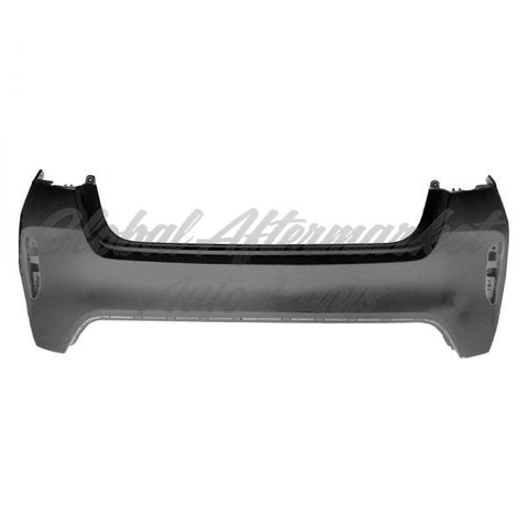 BUMPER RR PRIMED PTM W/O PARK ASSIST SENSOR CAPA