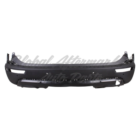 BUMPER RR TEXTURED W/SENSOR CAPA