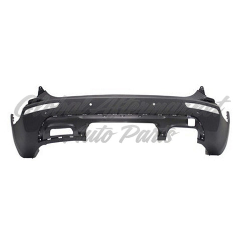 BUMPER RR TEXTURED W/SENSOR CAPA